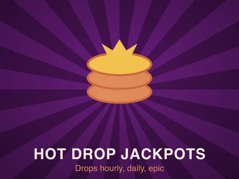 Cafe Casino hot drop jackpots slot game tile