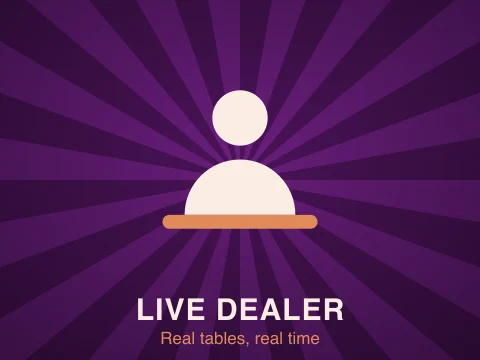 Live dealer casino tables at Cafe Casino