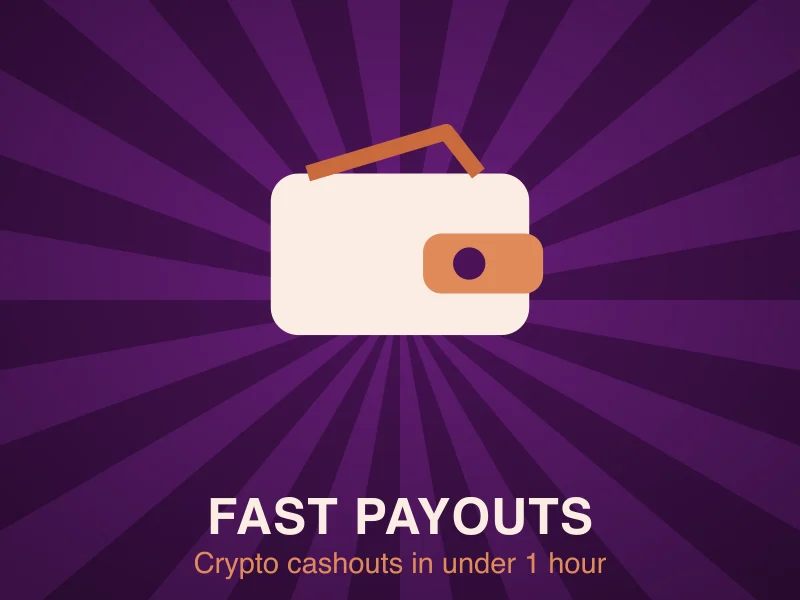 Fast crypto payouts at Cafe Casino
